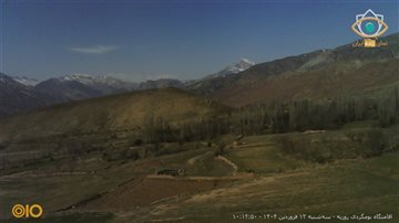 نمای زنده روستای چاشم